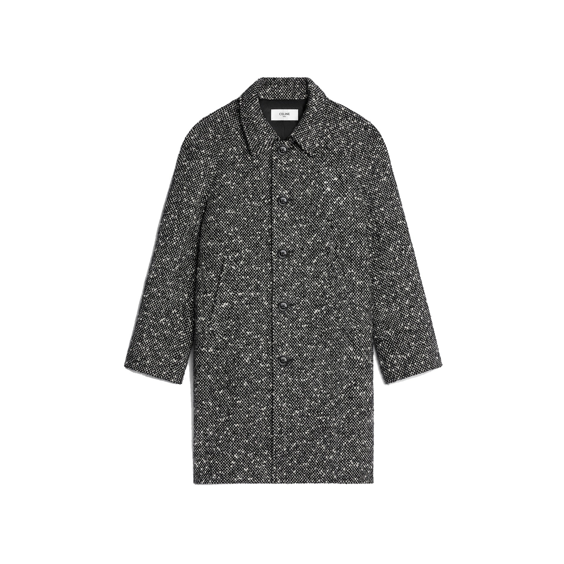 C√©line Camden Woll-Tweed-Mantel EU 52