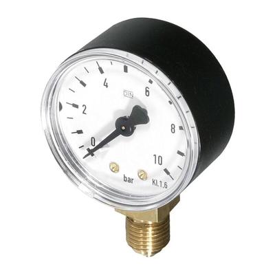 Resideo Manometer M38K g 1/4, 50mm, unten, Teilung 0-16bar Image