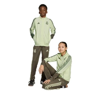 Real Madrid adidas Trainingsanzug – Grün – Kinder Image