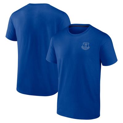 Everton Essentials T-Shirt mit kleinem Wappen – Blue Chip – Herren Image