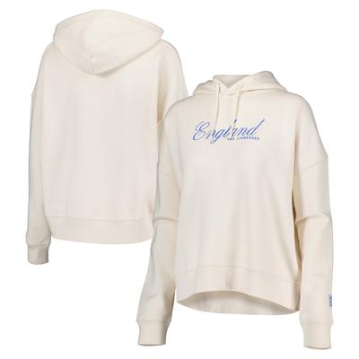 England Script Grafik-Hoodie – Off-White – Damen Image