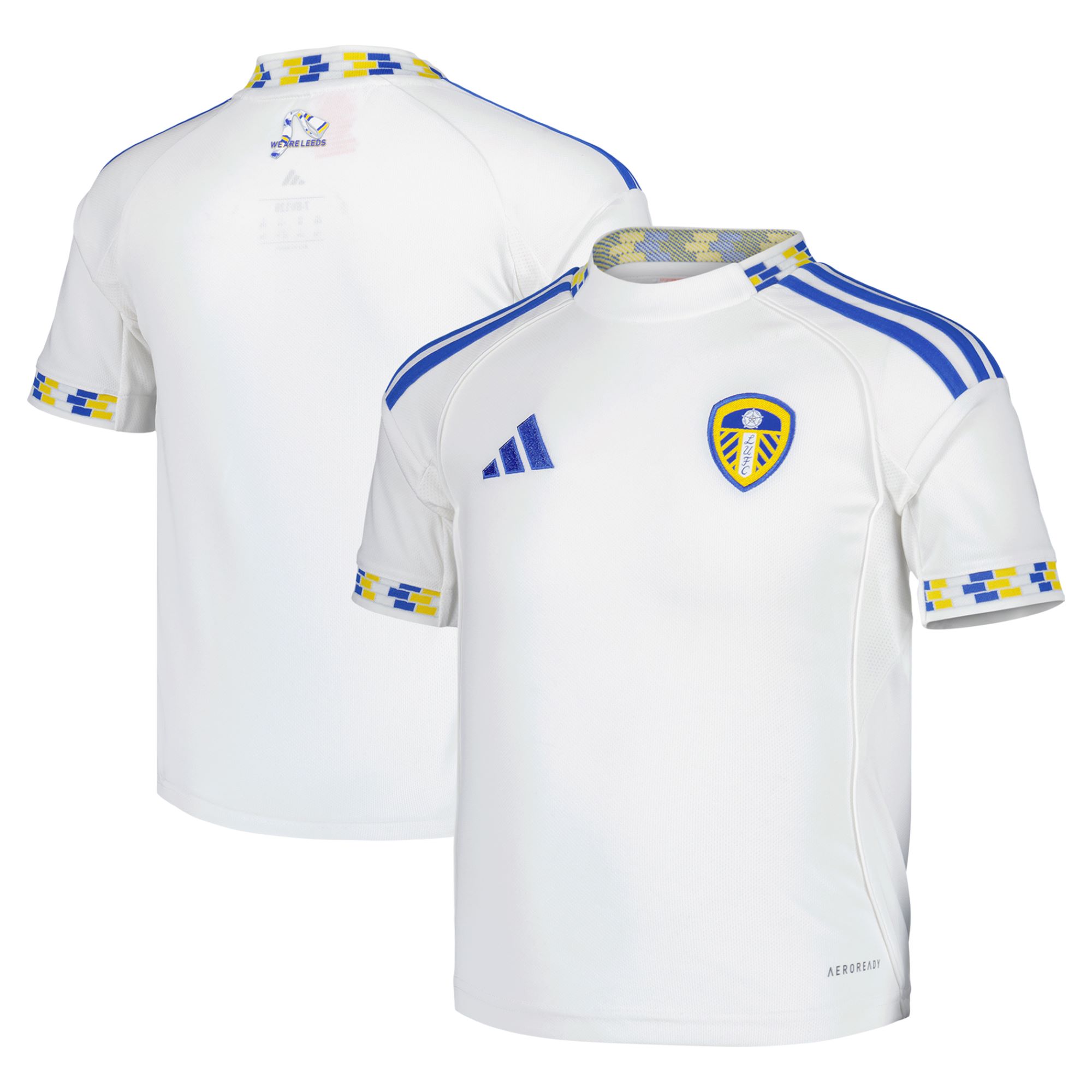 Leeds United adidas Heimtrikot 2025/26 (Kinder) Image