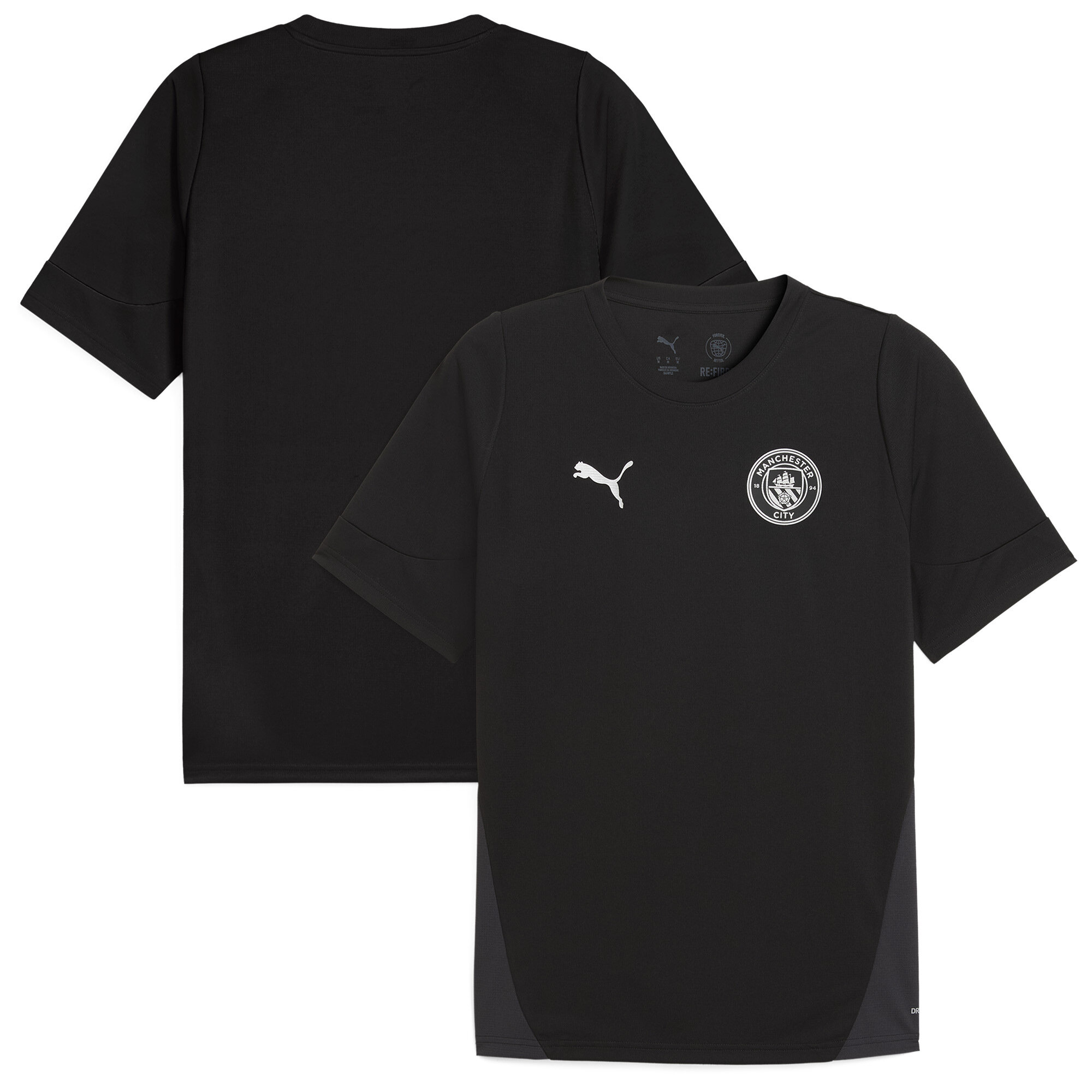 "Manchester City Puma Trainingstrikot – Schwarz" Image