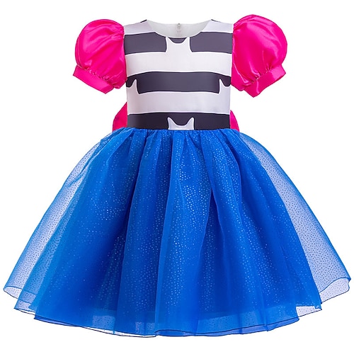 Kleid Tutu Tüllkleider Abenteuerfilm Prinzessin for Mädchen Kinder Halloween Karneval Leistung Pädagogisches Ankleiden Verkleidung für Schulveranstaltungen Image