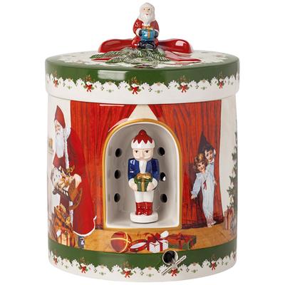 Villeroy & Boch Christmas Toys Large Round Musical Gift Box Silent Night