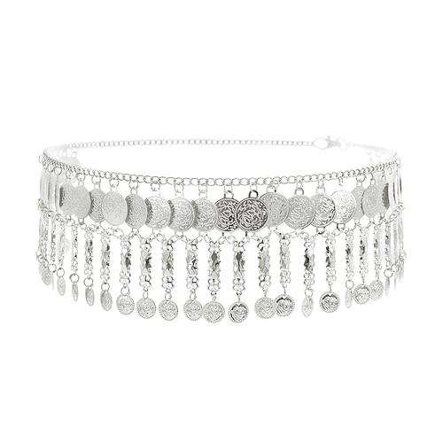 Damen Gürtel Metalllegierung Silber Gelb Gold Taillengürtel Maskerade Ferien Einfarbig