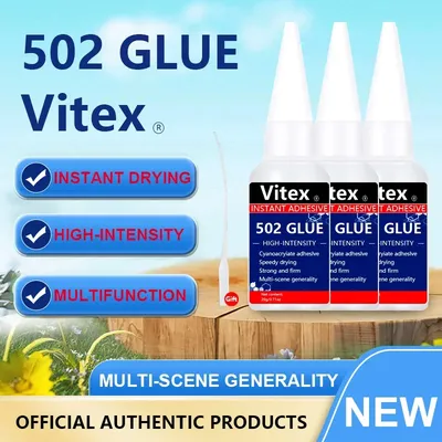 1-3pcs FOOLIFL 502 SUPER GLUE,10s Instant Dry Cyanoacrylate Adhesive,General Purpose Strong All Purpose Adhesive for Leather/Rubber/Wood/Metal/Glass/Ceramics/Plastic,Glue Repair Tool.