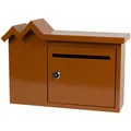 Artigianato creativo multifunzionale per la decorazione della cassetta postale, cassette postali per suggerimenti del giardino, ornamenti per la casa con cassetta postale a parete