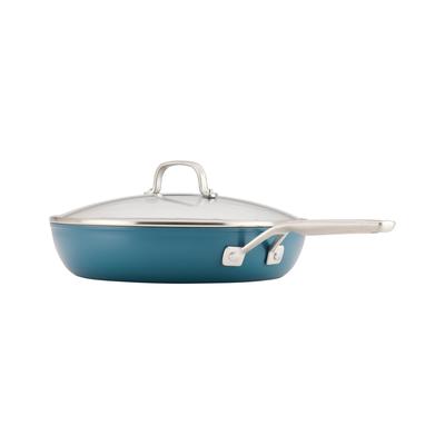 KitchenAid Hard-Anodized 12.25In Agave Ceramic Induction Skillet