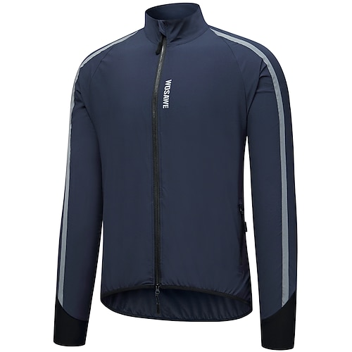Wosawe Frühling und Sommer Herren und Damen Rennrad Radfahren Windjacke winddicht wasserdicht atmungsaktiv Jacke Laufen Bergsteigen Radfahren Kleidung bd263 Image