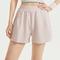 Damen Einfarbig Laufshorts Tennishose 1 Stück Kurze Hose Sportlich Breiter Bund Reduziert Reibung Elastisch Fitness Berufs Tennis Laufen Fitness Shorts Schwarz Purpur Khaki Spandex Tennisbekleidung