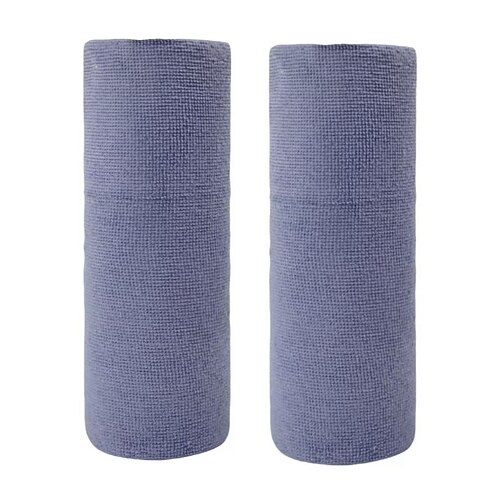 2 Rollen / 40 Stück wiederverwendbare Mikrofaser-Reinigungstücher, Mehrzweck-Küchentücher, gewebte Geschirrtücher, umweltfreundliche Haushaltsreinigungstücher für Wohnzimmer, Schlafzimmer und Küche Image