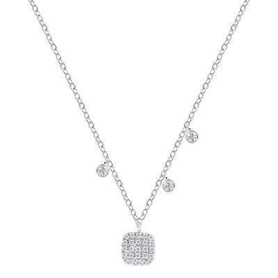 Meira T 14K 0.13 Ct. Tw. Diamond Necklace