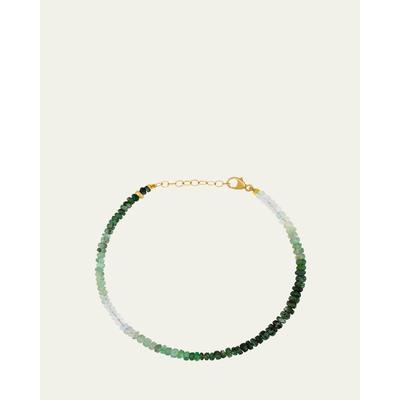 JIA JIA Ombré Emerald Beaded Bracelet
