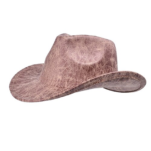 Herren Sonnenhut Partyhut Hut mit wilder Krempe Schwarz Kaki Polyester Vintage Mode Lässig Straße Täglich Einfarbig Sonnenschutz Atmungsaktiv Image