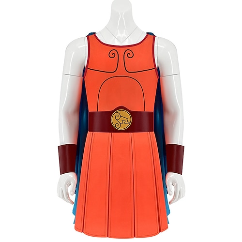 Märchen Superheld Hercules Cosplay Kostüm Märchenfiguren Herren Jungen Kinder Erwachsene Halloween Karneval Welttag des Buches Leistung Pädagogisches Ankleiden Verkleidung für Schulveranstaltungen Image