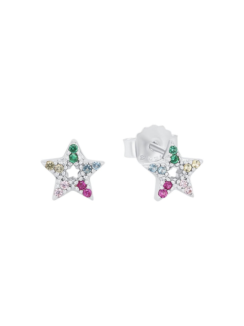 Prinzessin Lillifee Ohrstecker Mädchen silber, ONE SIZE Image