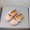 Mädchen PU Leder Schuhe Frühling Herbst Neue kinder Wohnungen Weiche Sohle Mode Perle Kinder Baby Mary Jane Loafer Größe 23-35