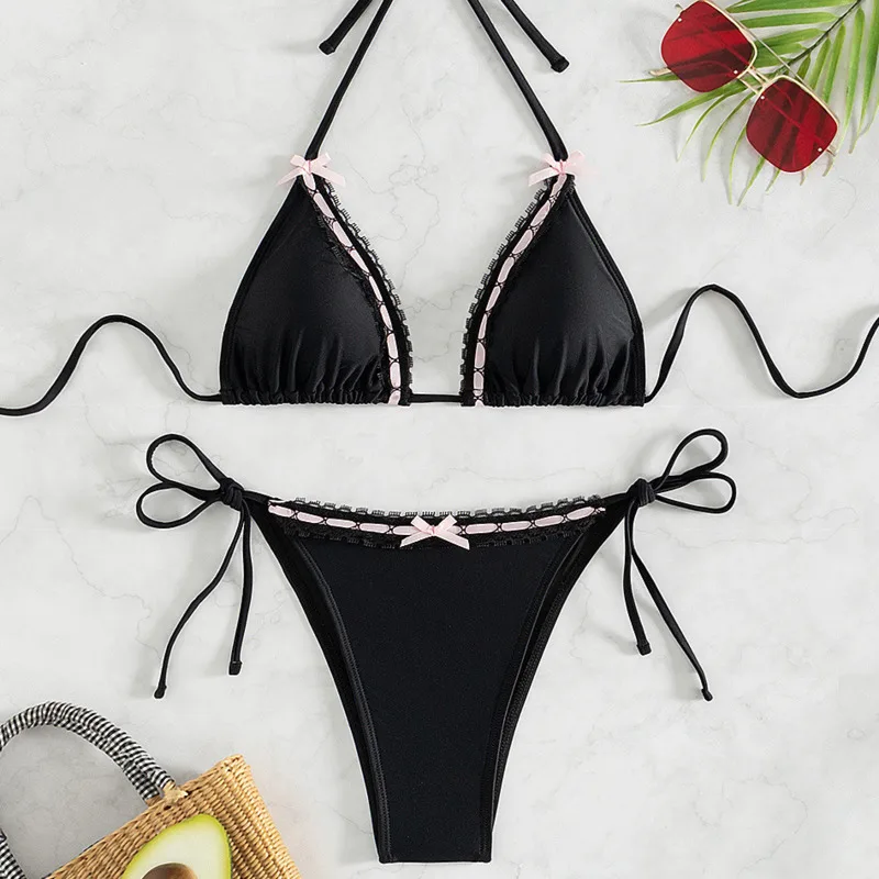 Sexy Bikinis Damen Bademode Damen Badeanzug zum Schwimmen Tragen Badeanzüge Brasilianisches Bikini Set Beachwear Pool Badende 2026 Image