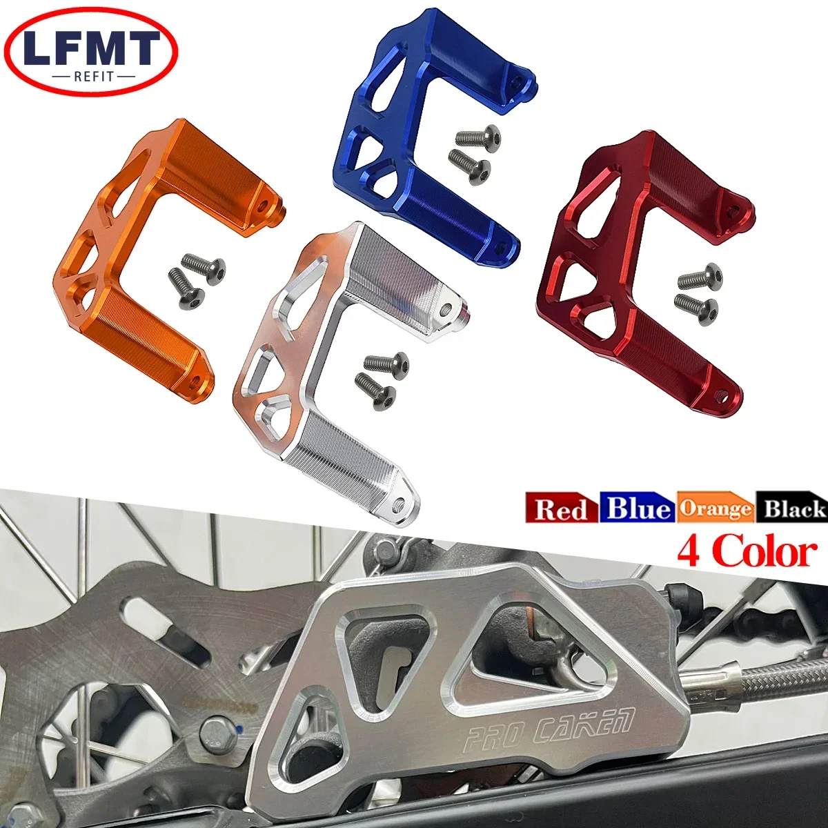 Pinza posteriore Guard Disco freno posteriore Protezione Della Copertura Della Protezione Per KTM EXC EXCF SX SXF XC XCW XCFW Per Husqvarna TE FE FC TC 2004-2023
