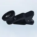 Obiettivo per telefono Fisheye 3 in 1 Obiettivo zoom grandangolare Obiettivi macro Fish Eye Kit fotocamera con obiettivo a clip sul telefono per tutti gli smartphone