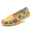 Frühling und Herbst neue Designer Dame Mutter 100% Leder flache Freizeit schuhe zu Fuß große vulkan isierte Damenschuhe