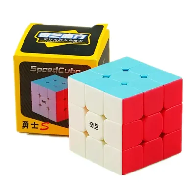 2. QiYi Warrior S 3x3x3 Zauberwürfel 3x3 Geschwindigkeitswürfel Cubo Magico Magic Cubo Professionelles Zappelspielzeug Kindergeschenke Image