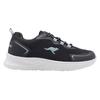 Sneaker KANGAROOS "K-NJ STEPPER OS", Gr. 41, raven, stone grün, Textil, sportlich, Schuhe