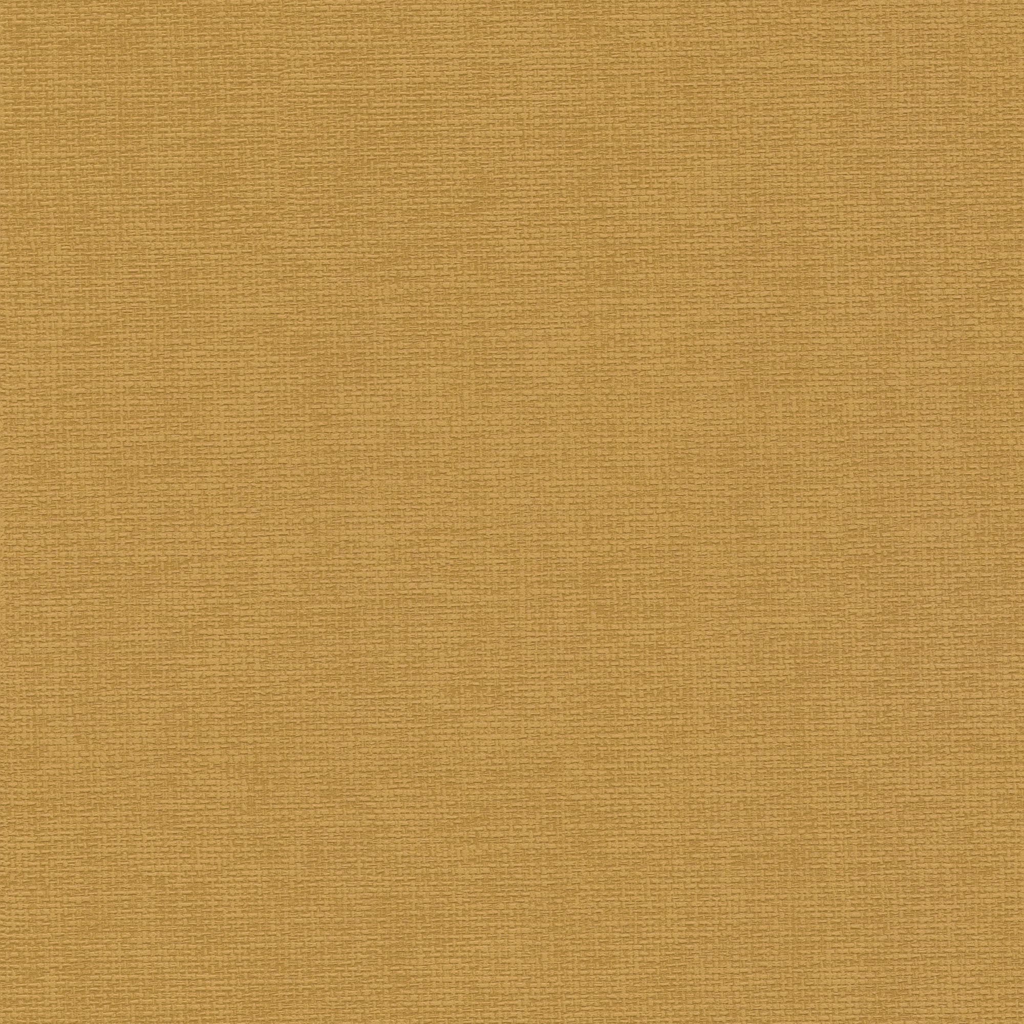 Vliestapete A.S. CRÉATION "Hygge", gelb (gelb beige), B:1m L:10m, Vinyl, Vlies, Tapeten, Tapete Gewebe Tapete Stoffoptik Tapeten Wohnzimmer Schlafzimmer Küche