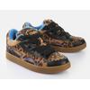 Sneaker BUFFALO "LIBERTY SKATE", Damen, Gr. 41, braun (braun, leo), Lederimitat, sportlich, Schuhe, Retro-Sneaker, Freizeitschuh, Schnürschuh in trendiger Leo-Optik