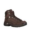 Wanderschuh LOWA "RENEGADE GORE-TEX MID WS", Gr. 41, braun (espresso), Leder, sportlich, Schuhe, wasserdicht