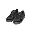Sneaker GEOX "U ELVER", Herren, Gr. 41, schwarz, Synthetik, Textil, Leder, casual, Schuhe, Schnürschuh, Freizeitschuh mit Textilfutter