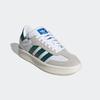 Sneaker ADIDAS ORIGINALS "SAMBA XLG", Gr. 47, cloud weiß, collegiate grün, sanftes weiß, Leder, sportlich, Schuhe