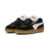 Sneaker PUMA "PALERMO MODA TONGUE WNS", Gr. 40,5, schwarz-weiß (puma schwarz, puma weiß), Textil, mehrfarbig, sportlich, Schuhe