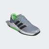 Trainingsschuh ADIDAS PERFORMANCE "DROPSET BASE .", Gr. 47, halo silber, lime burst, core schwarz, Textil, sportlich, Schuhe