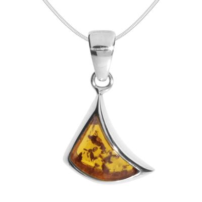 Kette mit Anhänger OSTSEE-SCHMUCK "Ostsee-Schmuck Kette mit Anhänger Alea Kette mit Anhänger Alea" Gr. 45, silber (silberfarben), Halsketten, Damen, 45cm, Silber 925 (Sterlingsilber), L: 42cm Image