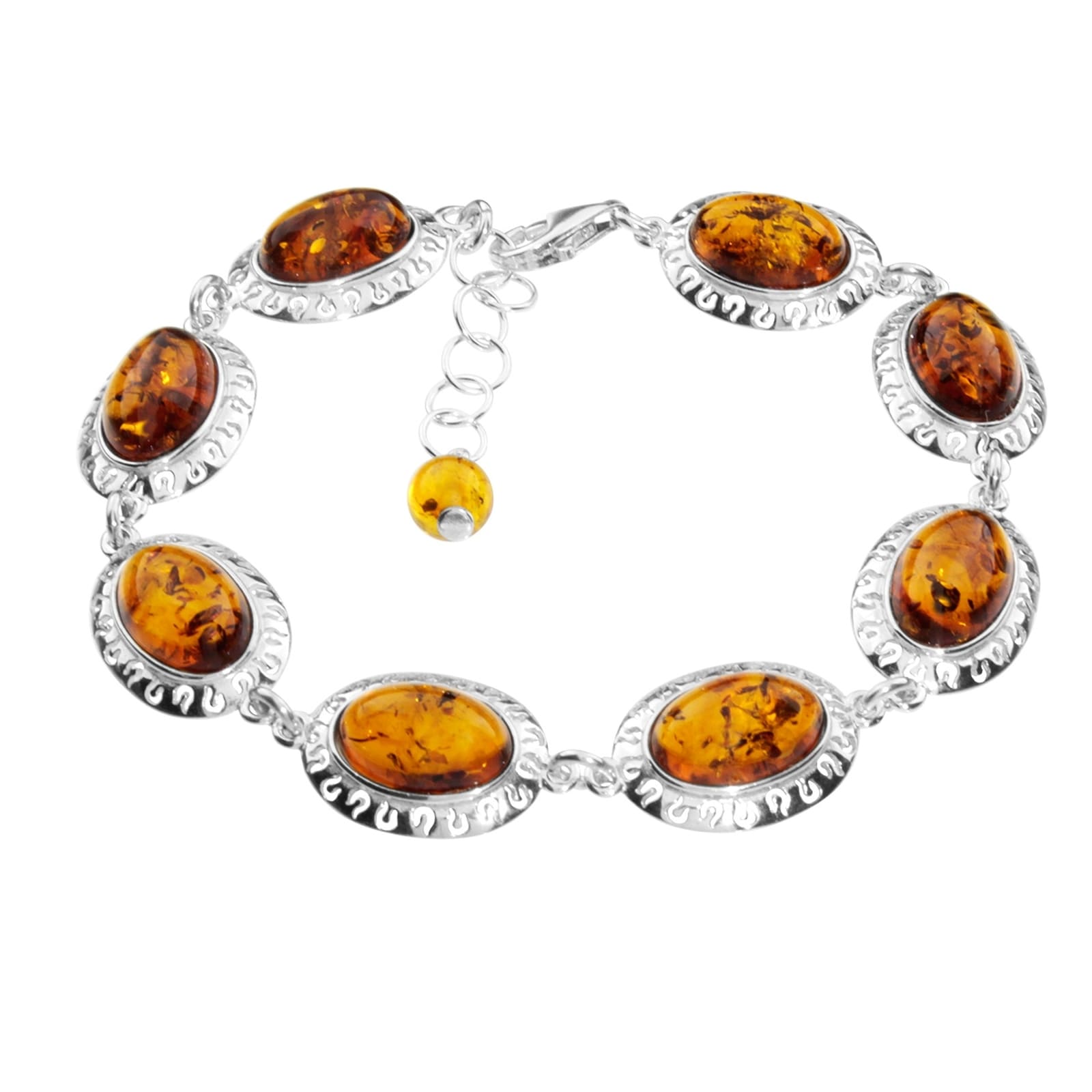 Armband OSTSEE-SCHMUCK "Ostsee-Schmuck Armband Michelle Armband Michelle", silber, Armbänder, Damen, 19-21cm, Silber 925 (Sterlingsilber), Armband