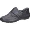 Klettschuh WALDLÄUFER "HENNI-Soft", Damen, Gr. 4,5 (37,5), blau (nachtblau), Nubukleder, Textil, klassisch, Schuhe, Halbschuh, Bequemschuh in Komfortweite H (= sehr weit), mit Orthotritt