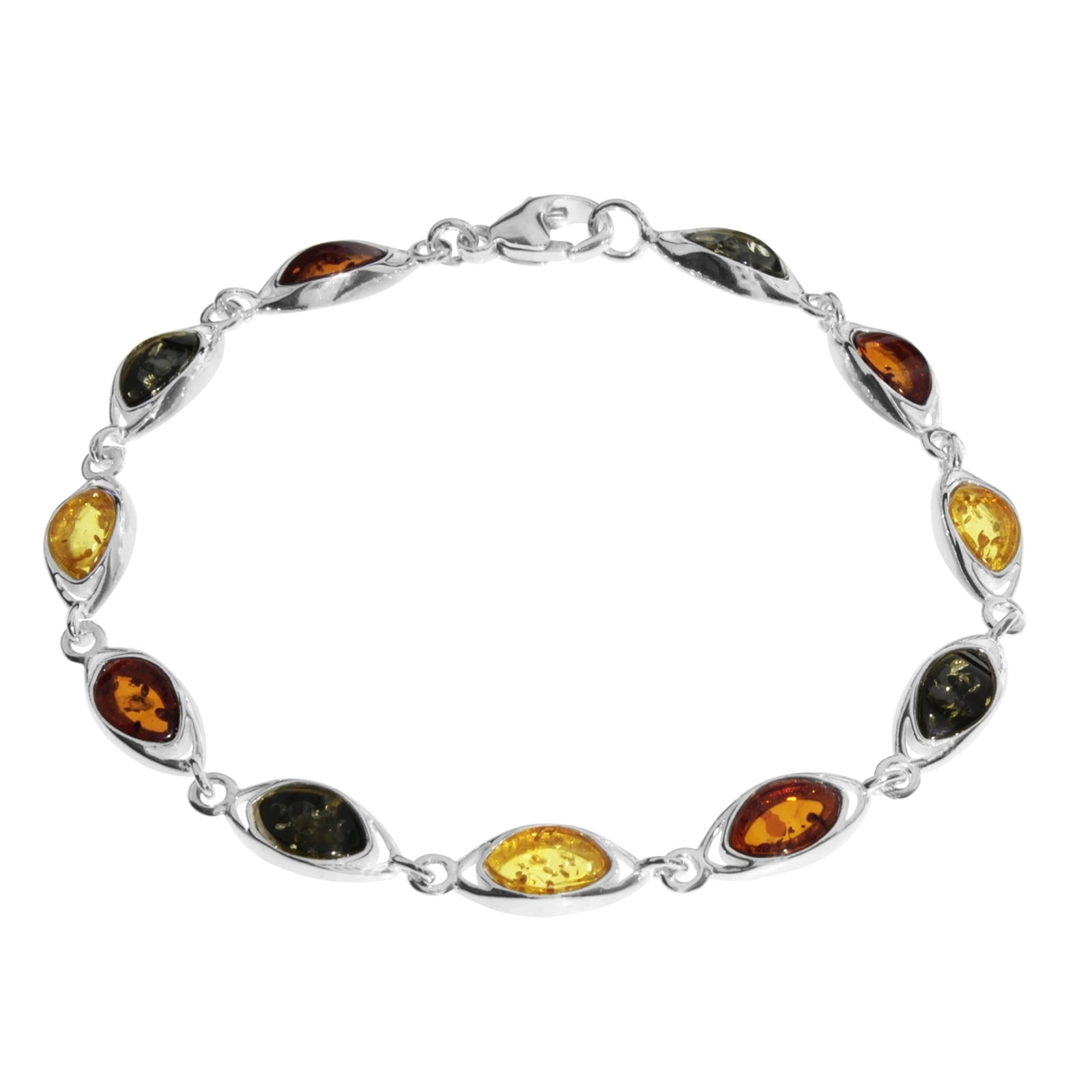 Armband OSTSEE-SCHMUCK "Ostsee-Schmuck Armband Telia Armband Telia", silber, Armbänder, Damen, 18,5cm, Silber 925 (Sterlingsilber), Armband