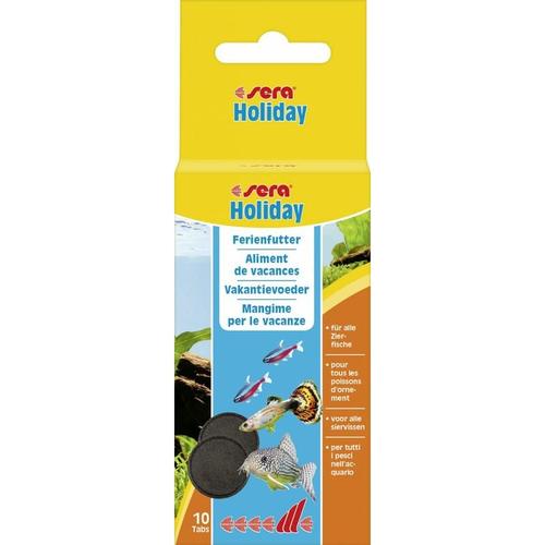 Fischfutter Holiday 10 Tabs Fischfutter - Sera