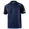 T-shirt tech Tucson tg xxl blue marine/azzurro mezze maniche effetto pique