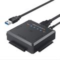 Tlily - Adattatore da sata a usb Convertitore 3.0 ide/sata 3 per Disco Rigido ssd 2,5 3,5 HDD-Spina