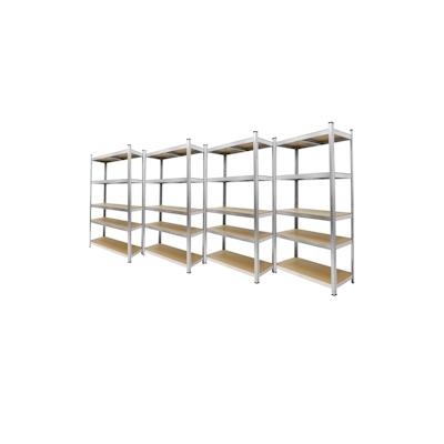 ECD Germany 4er Set Lagerregal Werkstattregal Schwerlastregal Steckregal 180x90x40 cm Image