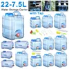 22-1/2 l Wassertank Lebensmittel qualität Reinwasser behälter große Kapazität mit Wasserhahn Outdoor-Zubehör für Camping Picknick