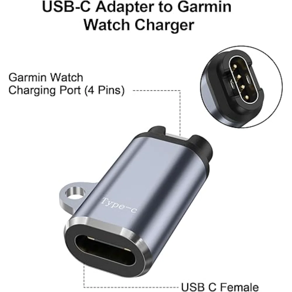 Für Garmin Quatix 7 6 6X5 Vivosmart 5 Vivomove 3 3S Stil Sport Smartwatch Ladegerät Adapter Schnellladegerät Image