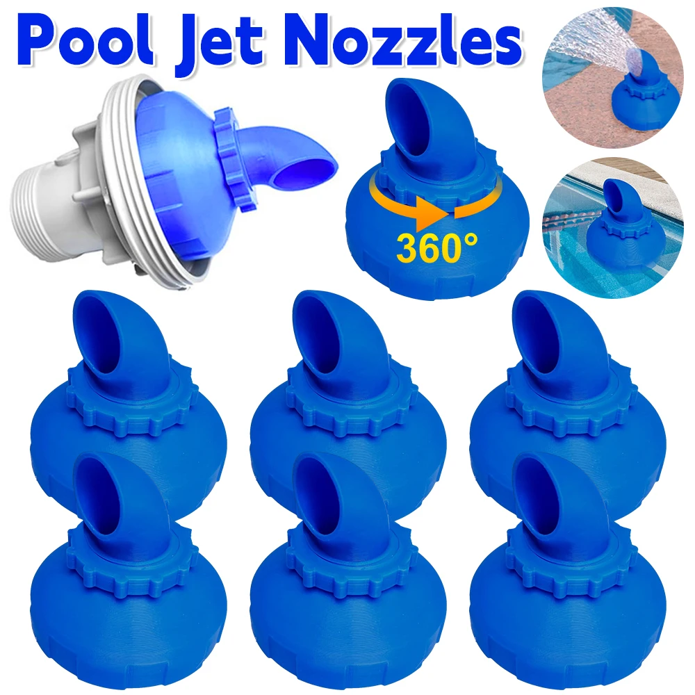 Pool Jet Düsen Schwimmbad Rücklauf Jet 360 Grad drehbare Pool Einlass düse für Intex Auslass Pool Düsen Pool Zubehör Image