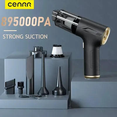 Cenrr 895000pa Auto Staubsauger drahtlose Mini leistungs starke Handrei nigungs maschine Haushalts gerät tragbaren Staubsauger Image