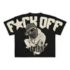 2022 Sommer Y2K Vintage Gothic Totenkopf Grafik bedrucktes T-Shirt Herren und Damen Extra große Größe Casual Baumwolle Kurzarm