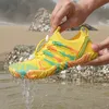 HKDQ Männer Frauen Wasser Schuhe Große Größe 46, Männliche Turnschuhe mit Fingern Atmungsaktive Mesh Gummi Sohle Schnell Trocknend Strand Aqua Schuhe Frauen
