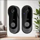 Campanello Tuya con telecamera Wireless Bundle Videocitofono WIFI HD Telefono esterno Campanello per porta Telecamera Videocitofono di sicurezza IR Nigh